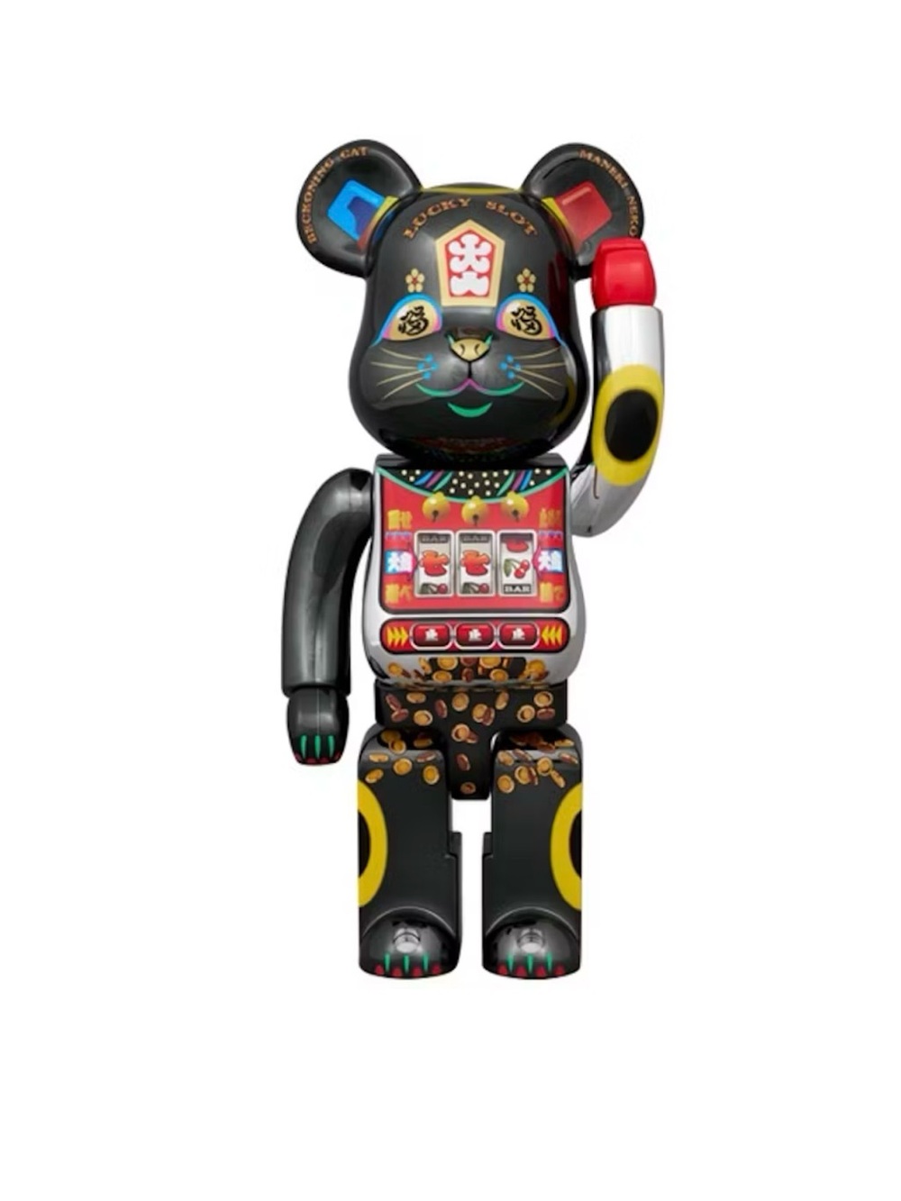 MEDICOM BEARBRICK LUCKY CAT JACKPOT 400%